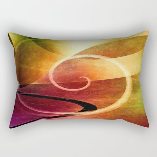 Multicolored abstract 2016 021 Rectangular Pillow