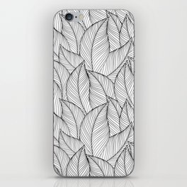 Minimalistic foliage iPhone Skin