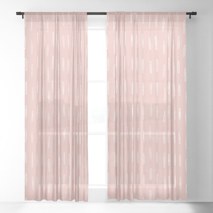 Boho Prints, Raindrops, Pink, Minimalism, Abstract Art ...