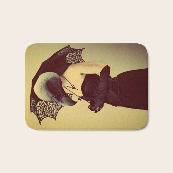 She Waits Bath Mat
