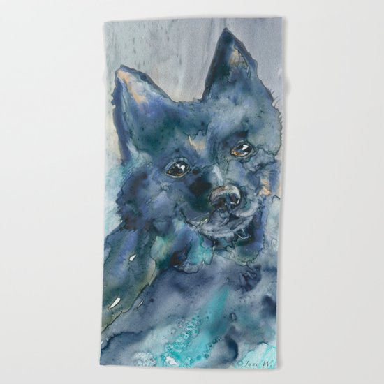 The Little Boatman Beach Towel