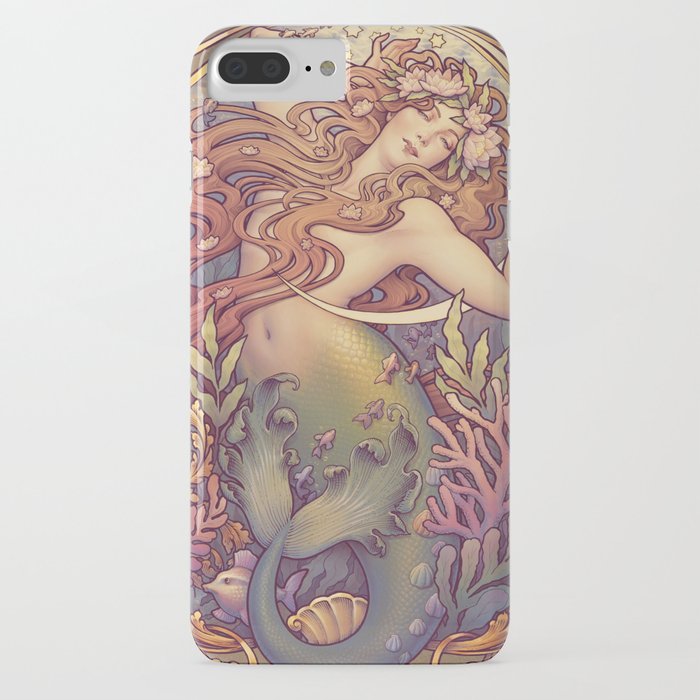 andersen little mermaid nouveau iphone case