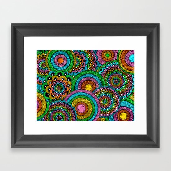 Heart Time Framed Art Print