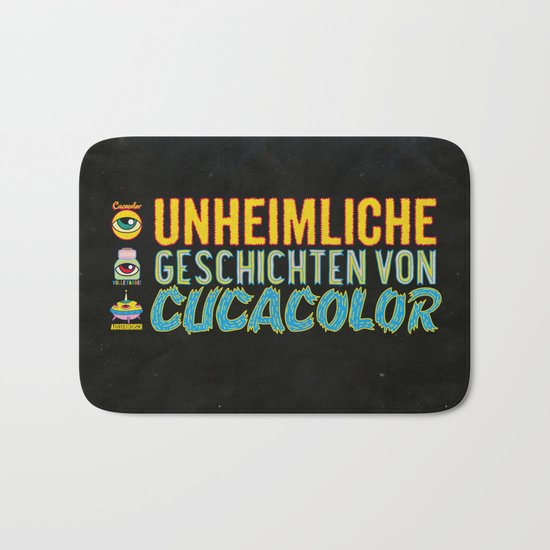 UNHEIMLICHE GESCHICHTEN VON CUCACOLOR Bath Mat