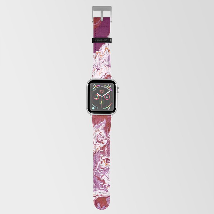 Stormy Weather Red Apple Watch Band