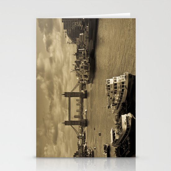 River Thames View Stationery Cards