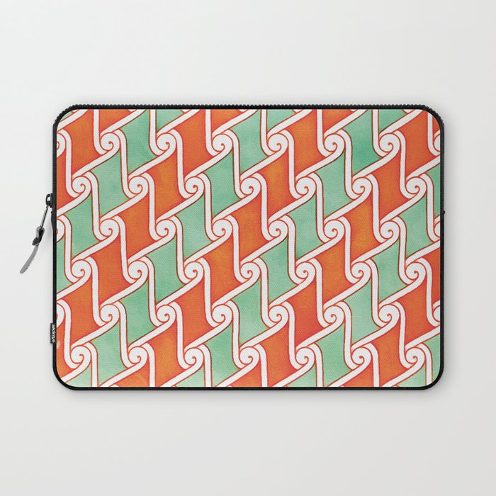 Colorful Ancient Egyptian Ornament Laptop Sleeve