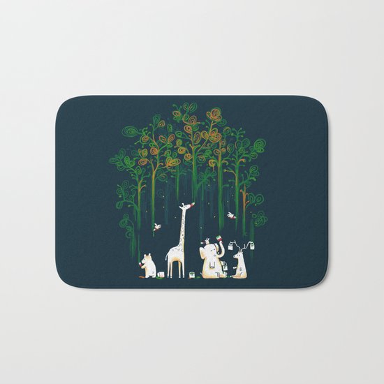Re-paint the Forest Bath Mat