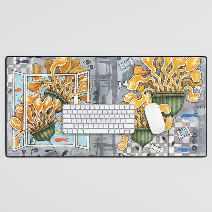 Windows and Dreams Desk Mat