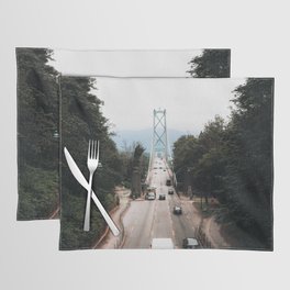 Lions Gate Bridge | Vancouver, BC | Landscape Photography Placemat