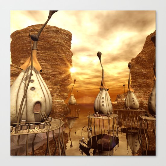 Fantasy world Canvas Print