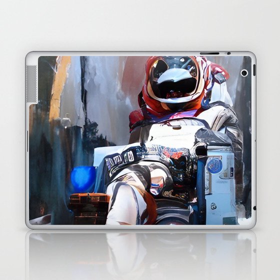 Abstract Astronaut Laptop & iPad Skin