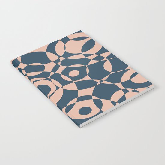 Abstract circles Notebook