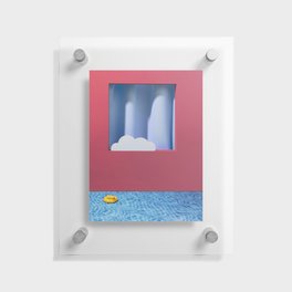 Dream pool Floating Acrylic Print