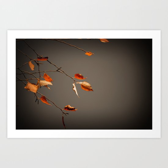 Leaves Art Print