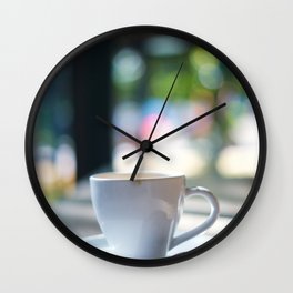 Cup of ca Wall Clock