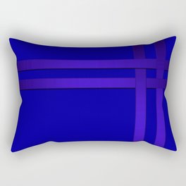 Cobalt blue Rectangular Pillow