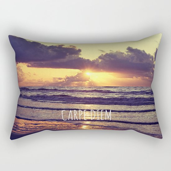 Carpe Diem Rectangular Pillow