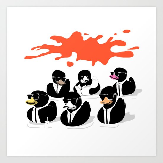 Reservoir Ducks Art Print