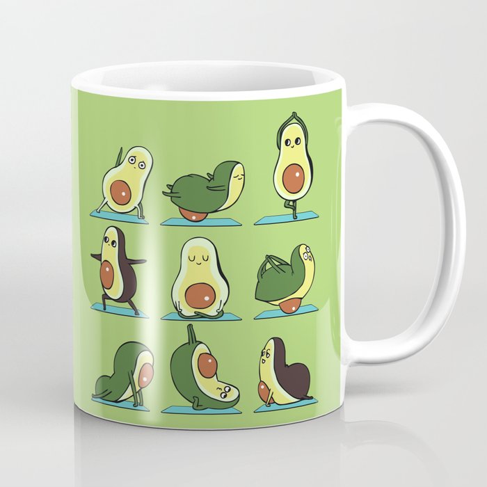 Avocado Yoga Coffee Mug