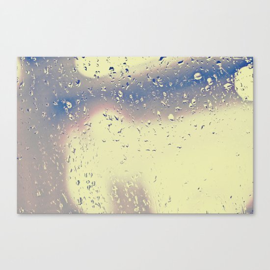 Rainy Drive Canvas Print
