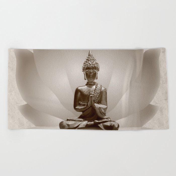 Buddha 13 Beach Towel