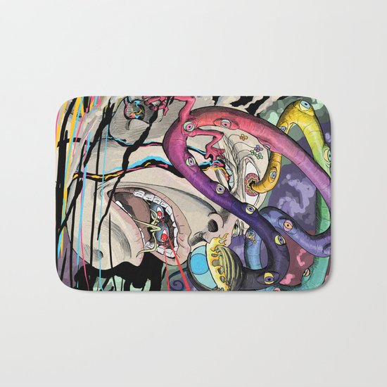 Total Freak Out Bath Mat
