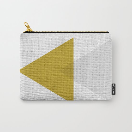 Triangles Carry-All Pouch