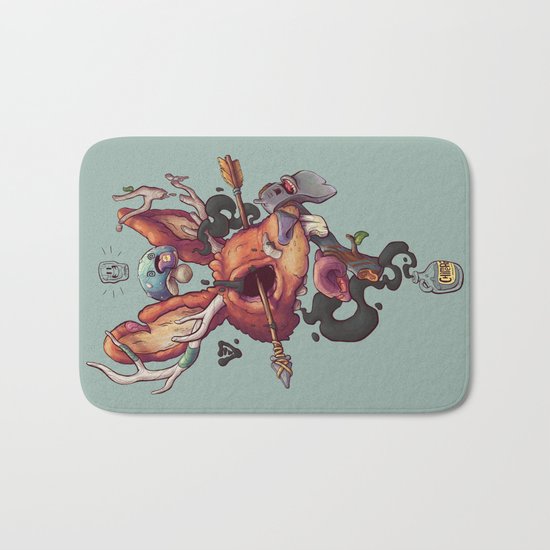 JACKALOPE Chimera Bath Mat
