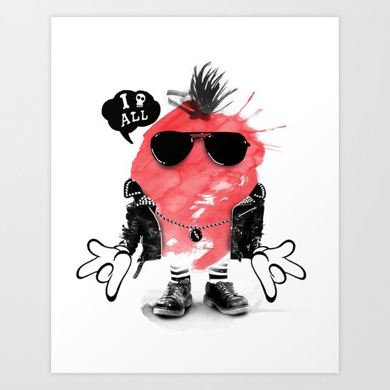 SPLASH Art Print