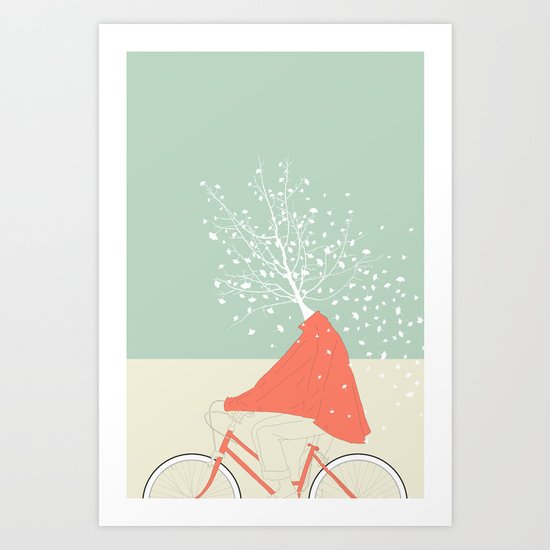 Woman Nature 9 Art Print