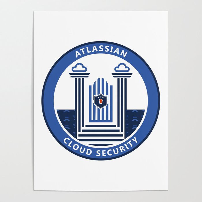 Cloud Security - Pearly Gates Poster