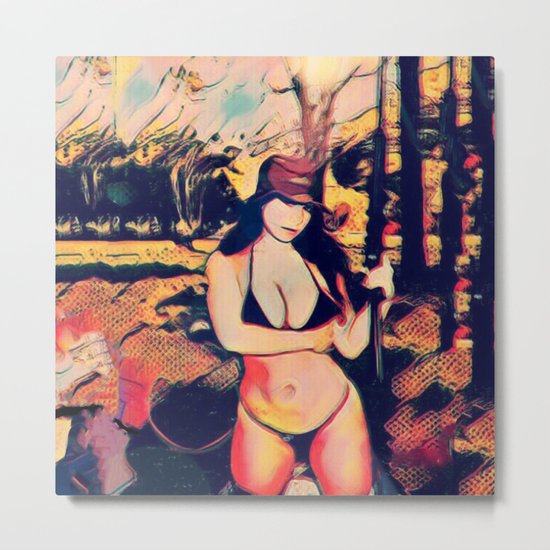 Whistling Dixie Metal Print