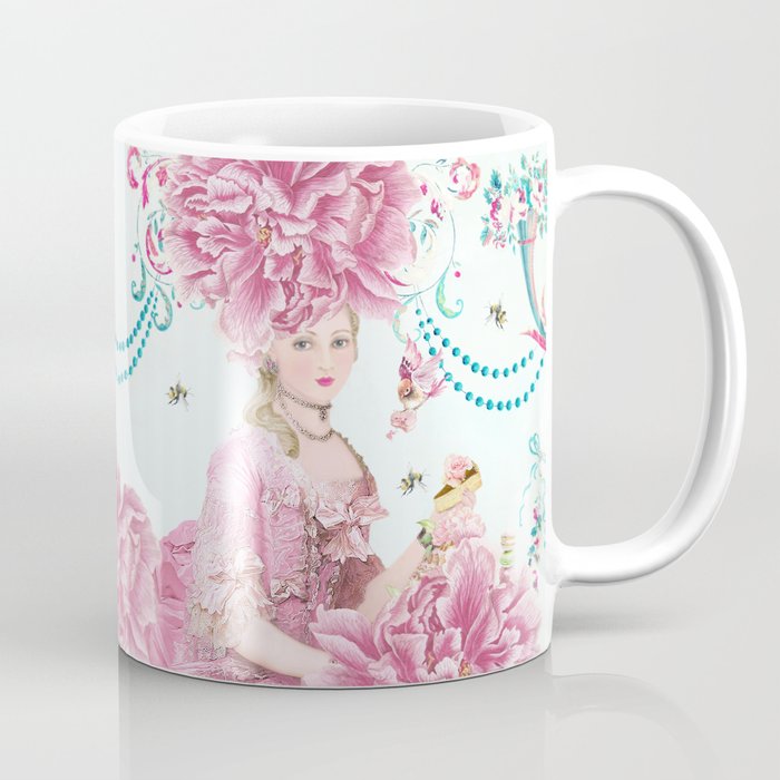 Marie Antoinette Wallflower Coffee Mug