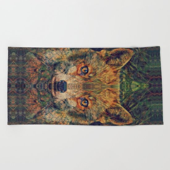 Fox Beach Towel