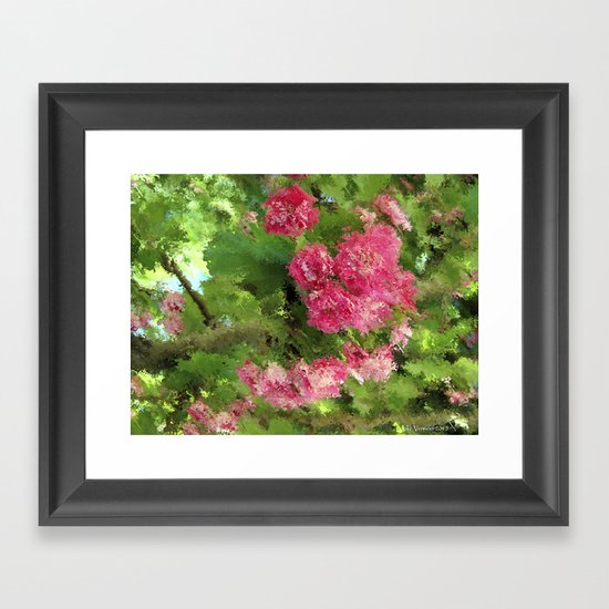 Romance á la Provence Framed Art Print
