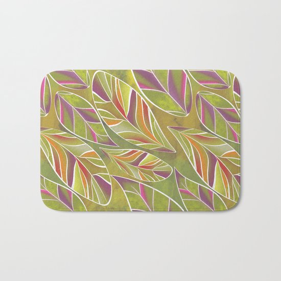 Leaves. Bath Mat