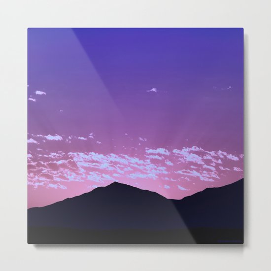 SW Mountain Sunrise - I Metal Print