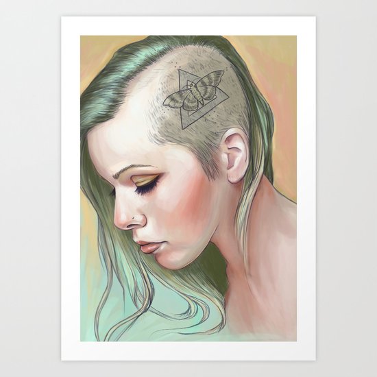 Caudal Lure Art Print