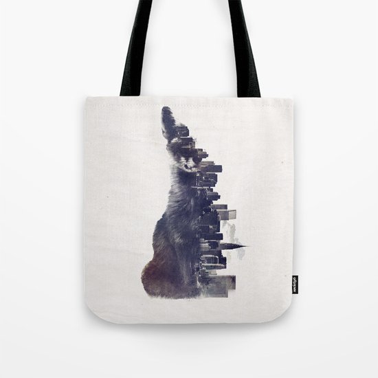 Fox from the City Tote Bag