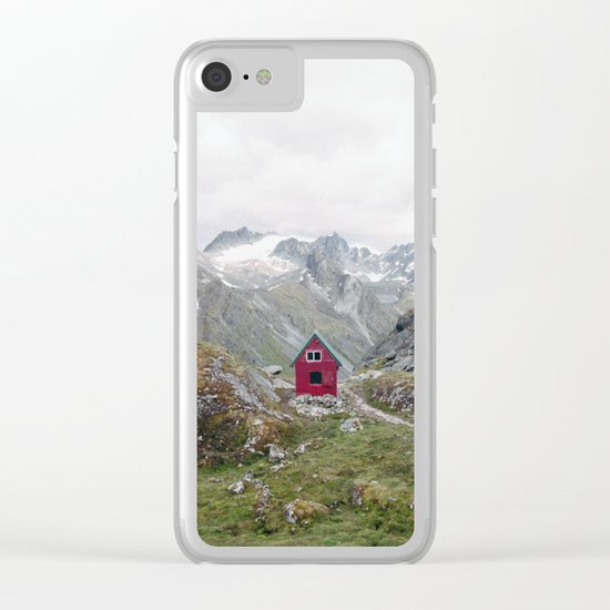 Mint Hut Clear iPhone Case