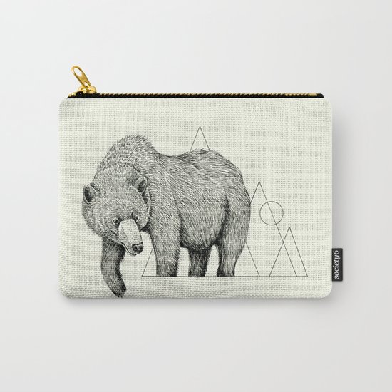 'Wildlife Analysis IV' Carry-All Pouch