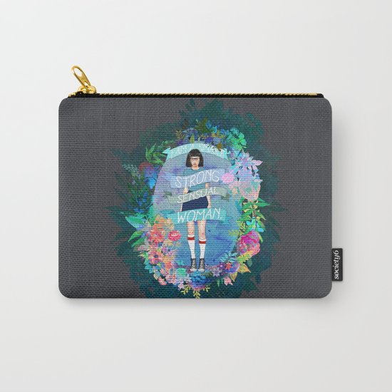 I Am A Smart, Strong, Sensual Woman - Tina Carry-All Pouch