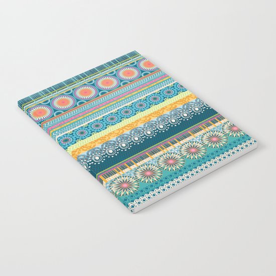 Blue Streaks Notebook
