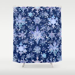 Snowflakes #3 Shower Curtain