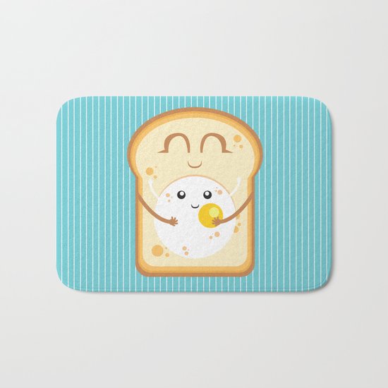 Hug the Egg Bath Mat