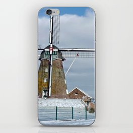 Beautiful Winter Windmill! iPhone Skin