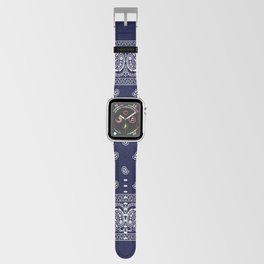 Bandana - Navy Blue - Southwestern - Paisley  Apple Watch Band