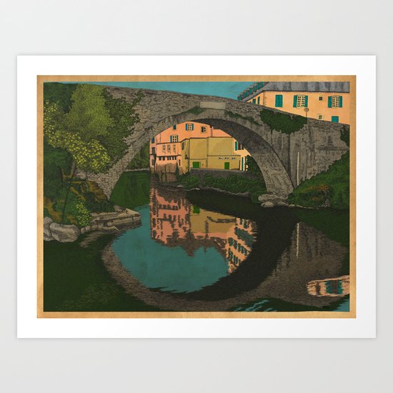 The River Art Print