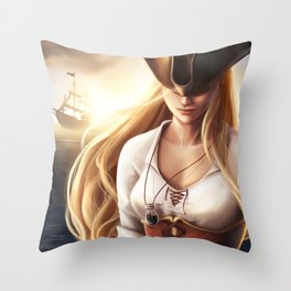 Pirate Throw Pillow
